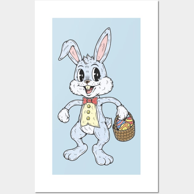 EASTER BUNNY Wall Art by Firebrander